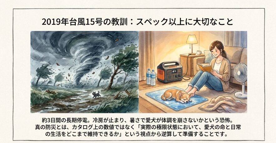 ペット飼育と防災の観点から1000Newと1500Newを比較