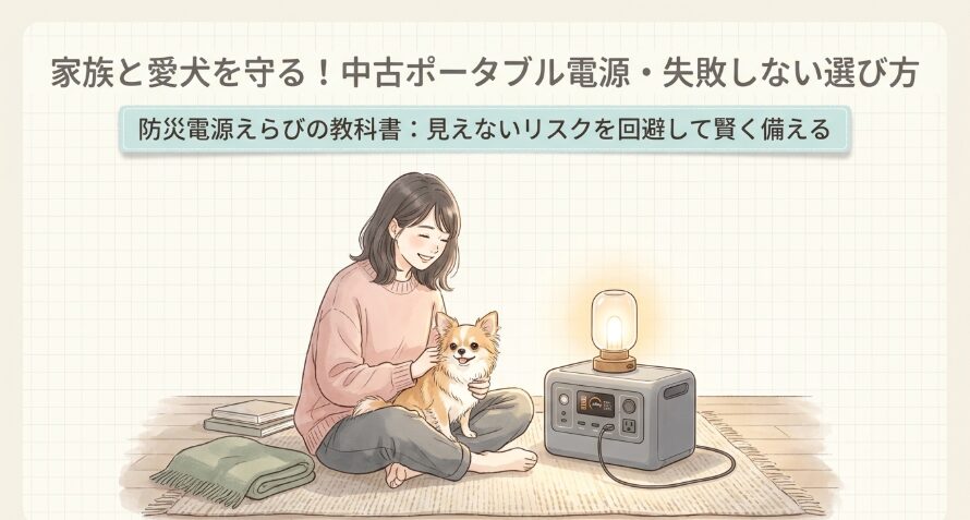 ポータブル電源を中古で買う注意点