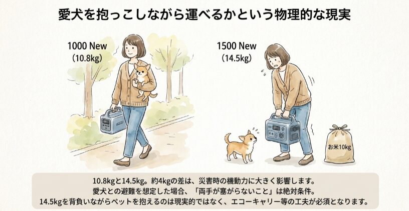 重さとサイズから選ぶポイント