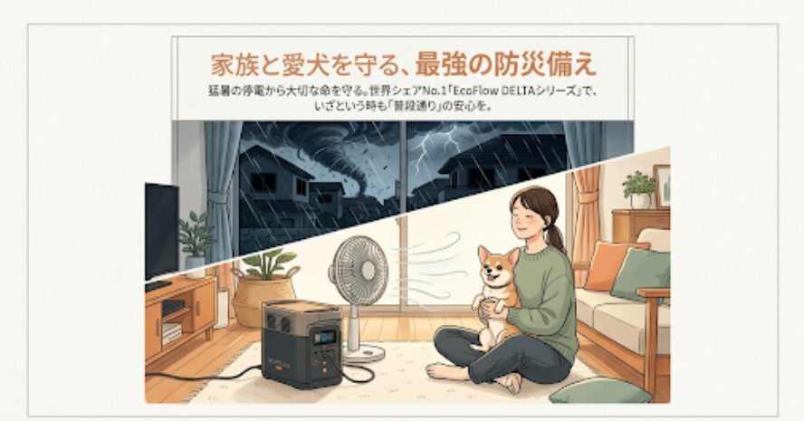 EcoFlowポータブル電源DELTAシリーズの違い