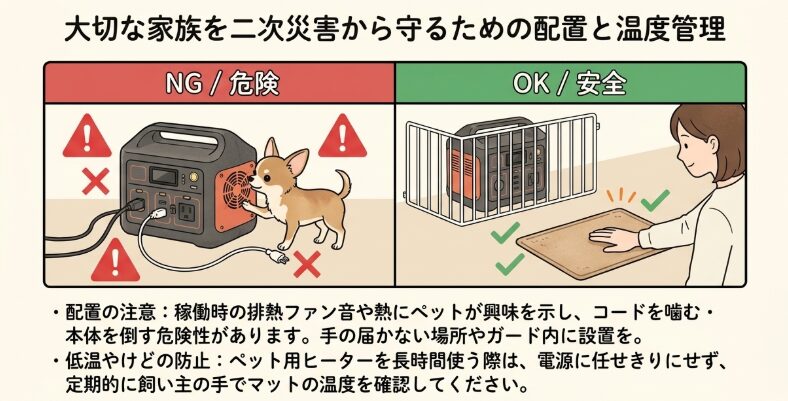 ペットの安全を守るための注意点