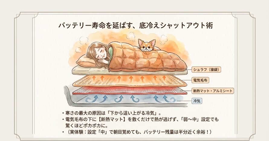 愛犬チワワと過ごす冬の夜の寒さ対策