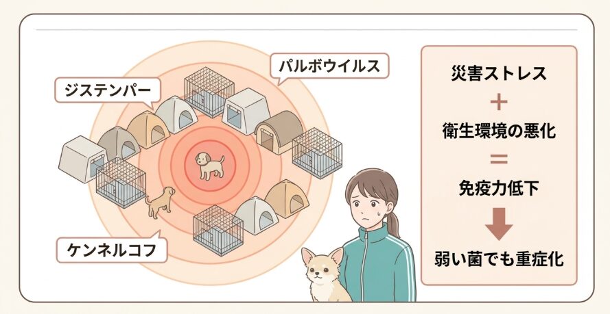 集合生活で発生する感染症集団感染への懸念