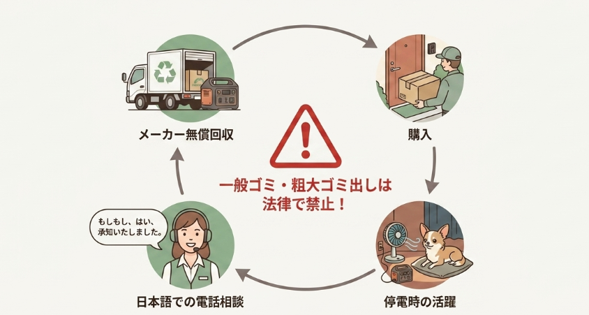 万が一の停電でも頼れるサポート体制の重要性