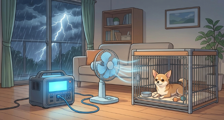 災害や停電など非常時の脱走防止対策