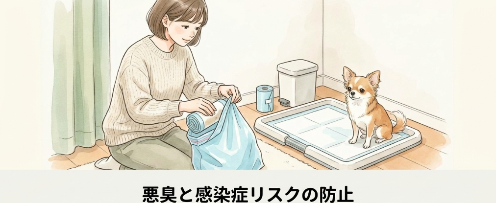 排泄物の処理や強い臭いによる衛生問題