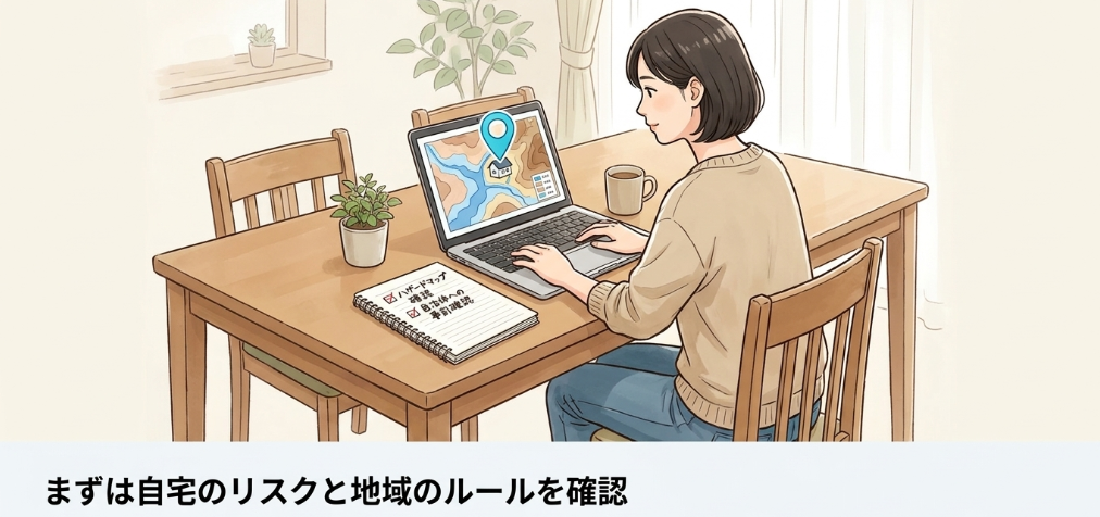 事前に確認すべき地域の避難情報