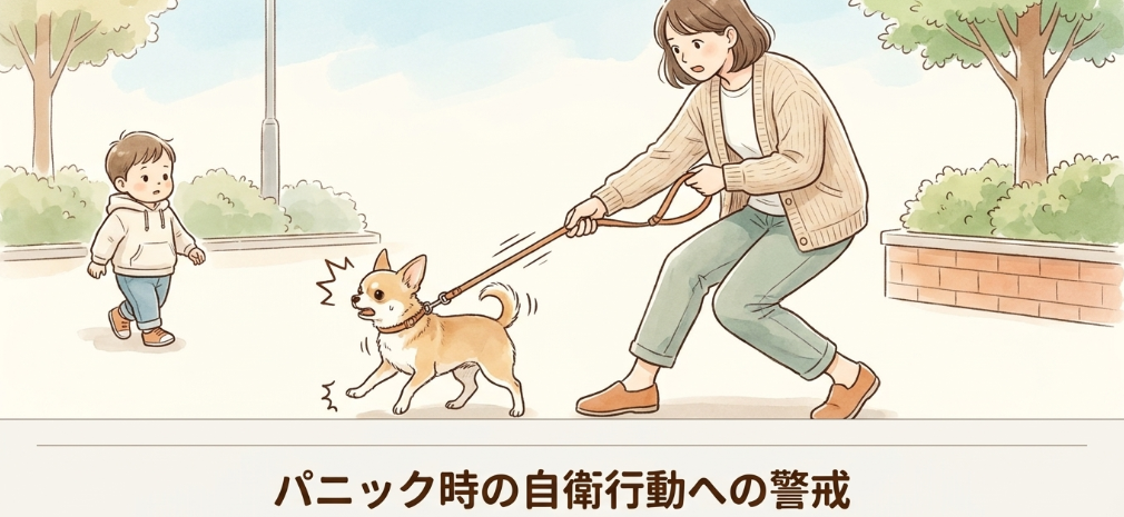 噛みつきや飛びつきなど人への危害