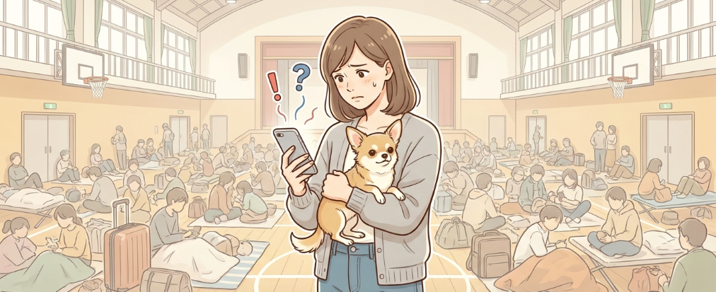 避難所でペット受け入れができる割合と現地のリアル
