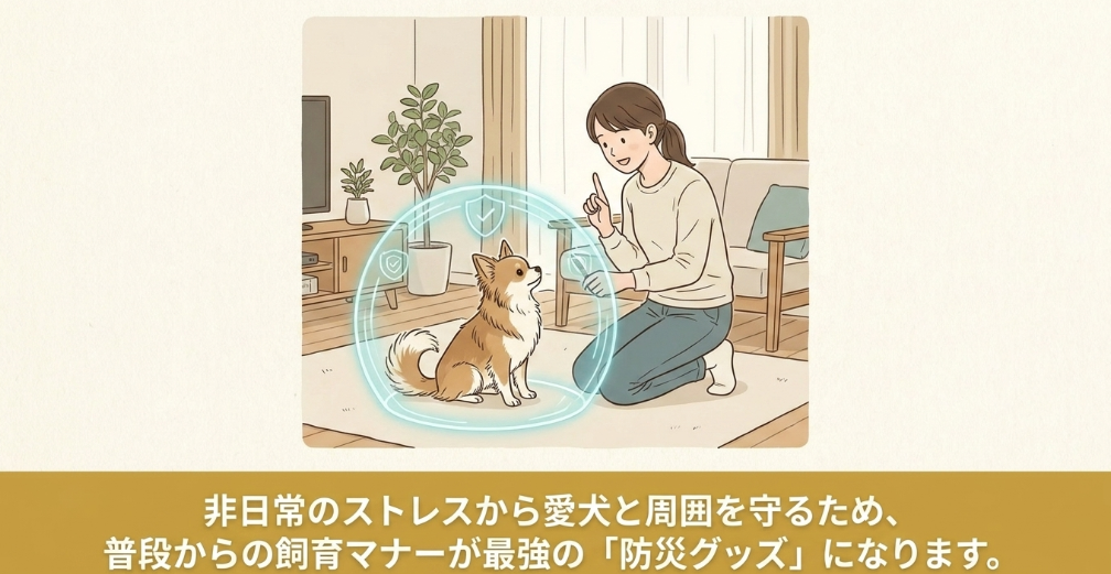 いざという時、愛犬をパニックにさせない「しつけと健康管理」