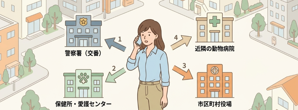 警察や保健所など関係機関への連絡手順