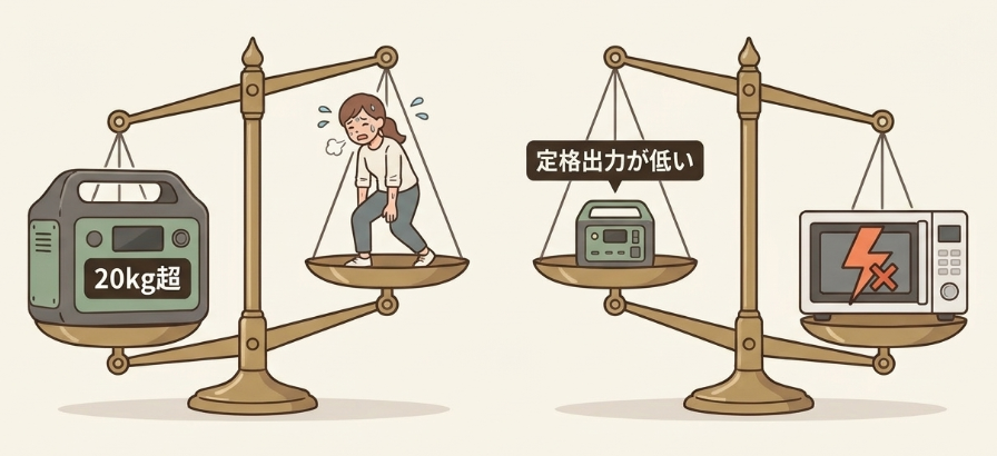 後悔しないポータブル電源選びと失敗事例のまとめ