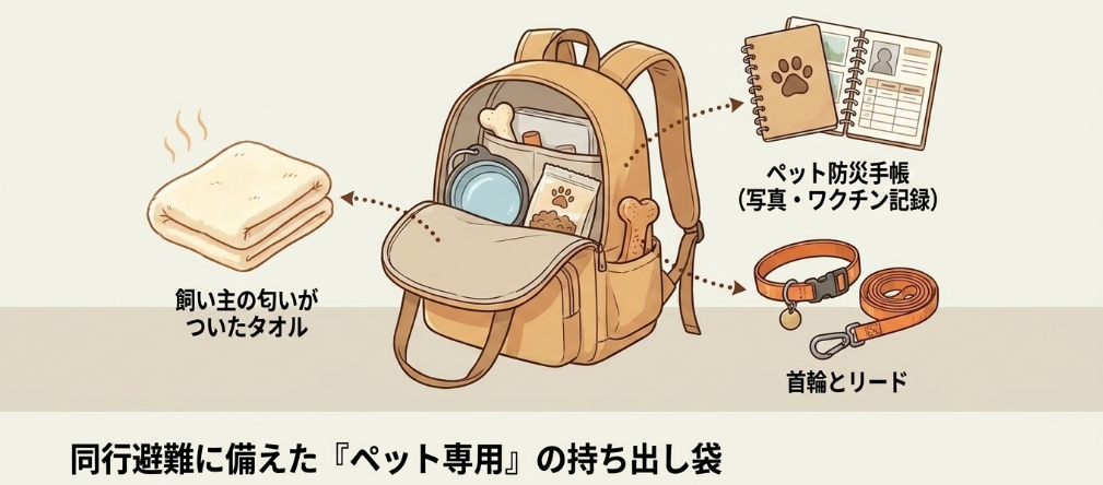 避難所で必要なペット用防災グッズ
