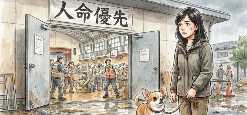 避難所でペットが拒否される主な原因