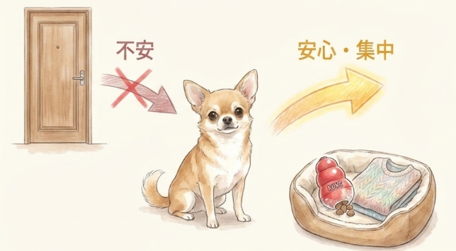 知育玩具や好みの匂いで気をそらす工夫