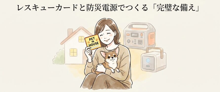 ペットレスキューカードの作り方と書き方！