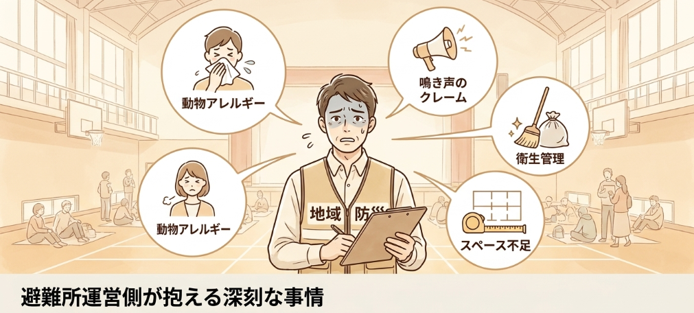 ペット可の避難所が増えない理由