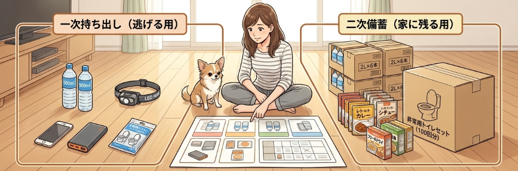 優先度別の防災グッズ一覧とおすすめリスト