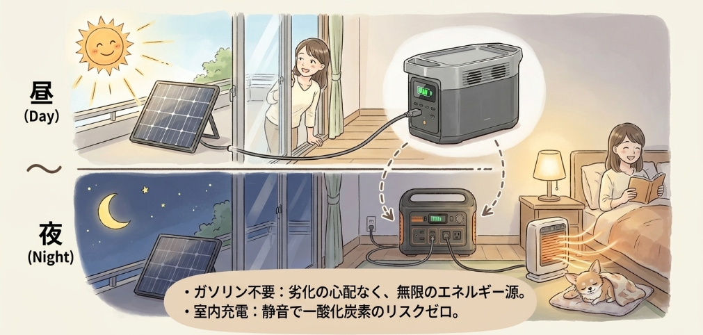 ソーラーパネルセットが防災におすすめの理由