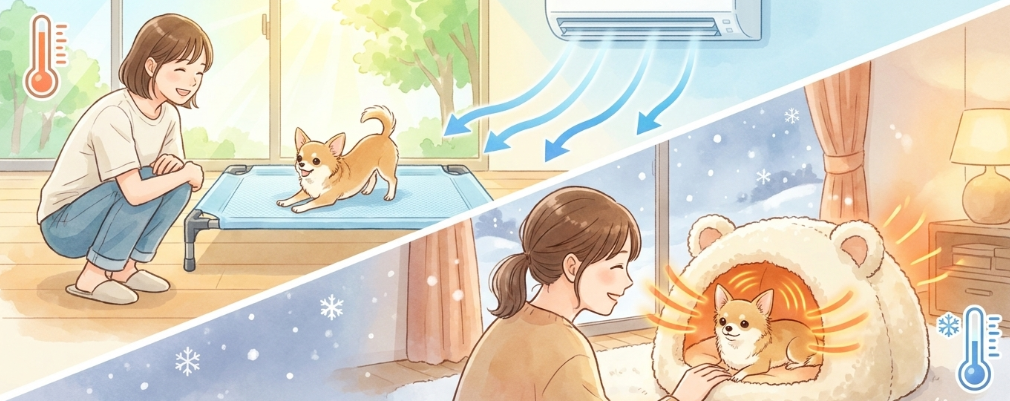 季節に合わせて選ぶ夏用と冬用の快適機能