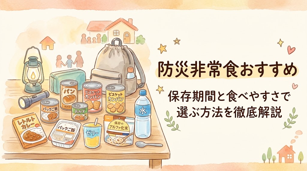 防災非常食おすすめ